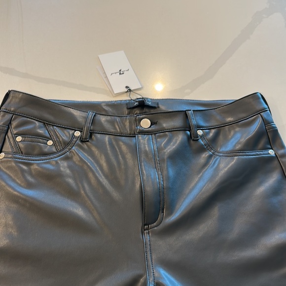 ***Host Pick*** 7 For all Mankind faux leather pants - Picture 8 of 12